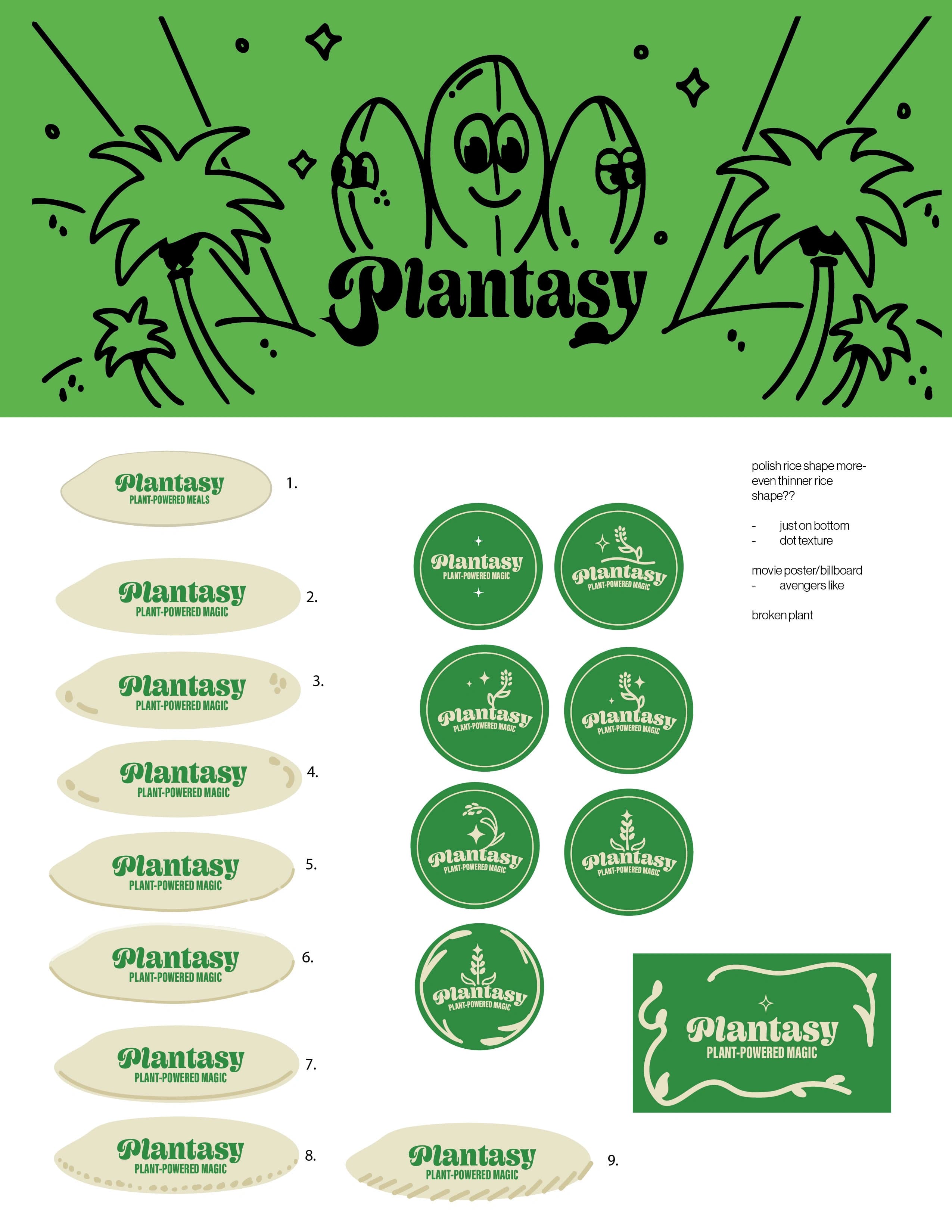 Plantasia Logos